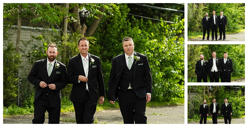 wedding photos groom and groomsmen