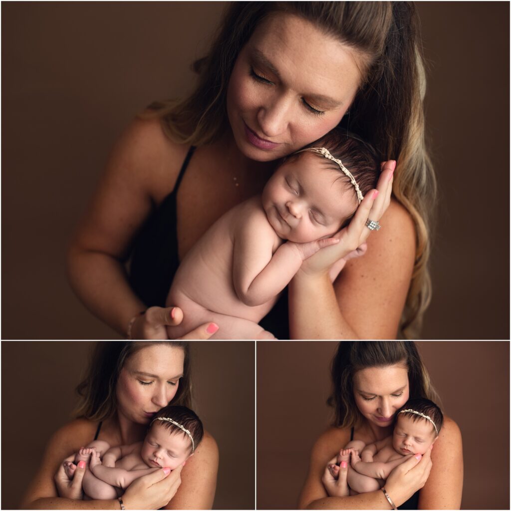 mom and baby girl photos