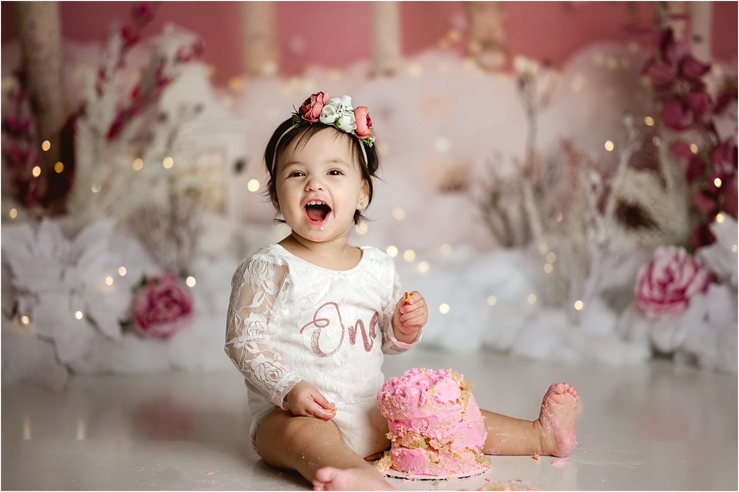 Macomb Cake Smash Photographer | Kylie