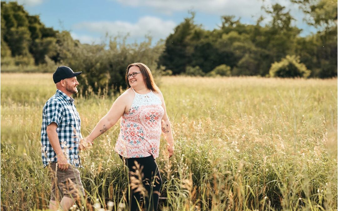 Nature engagement session | Kristen and Michael