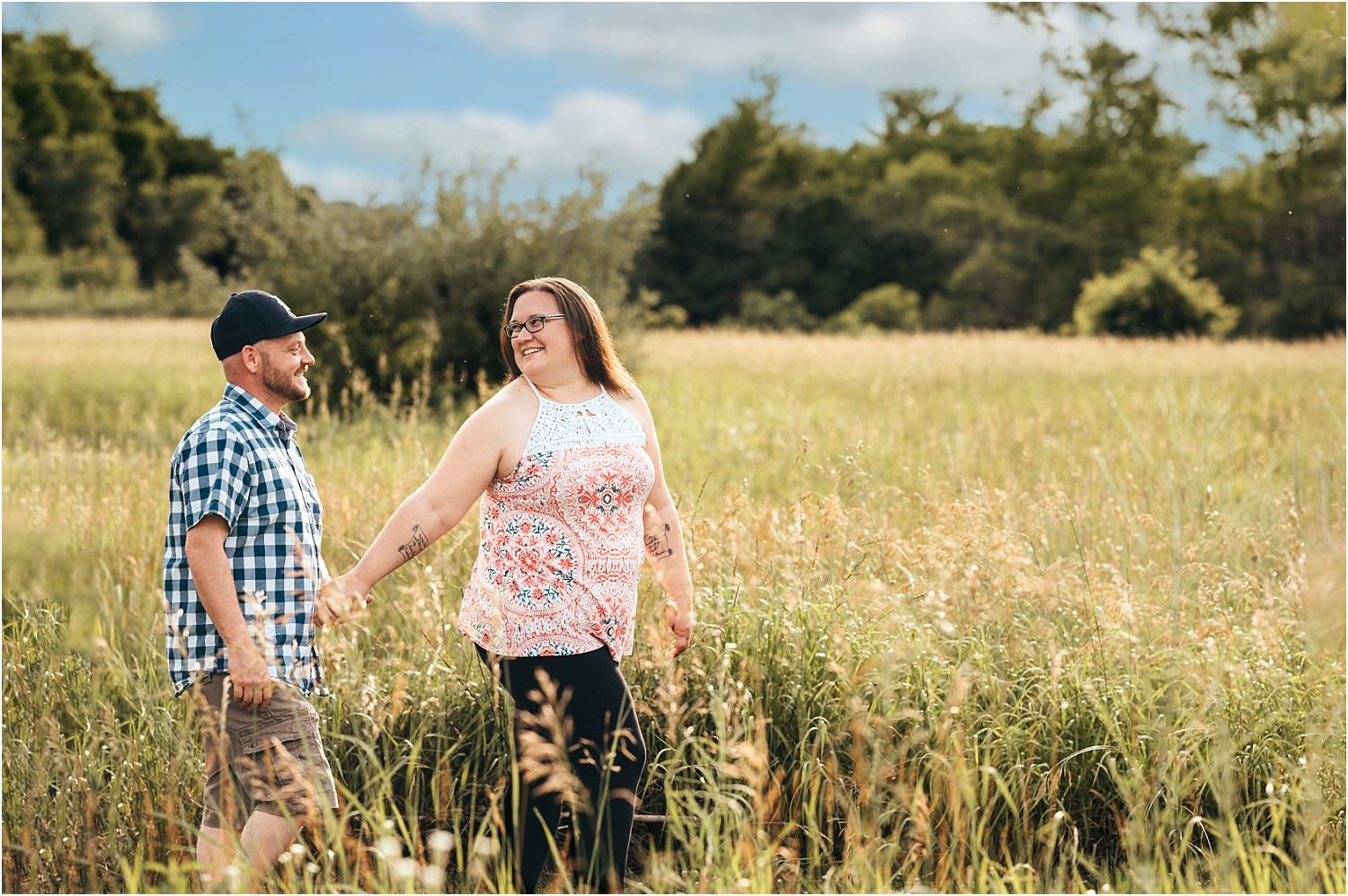 Nature engagement session | Kristen and Michael