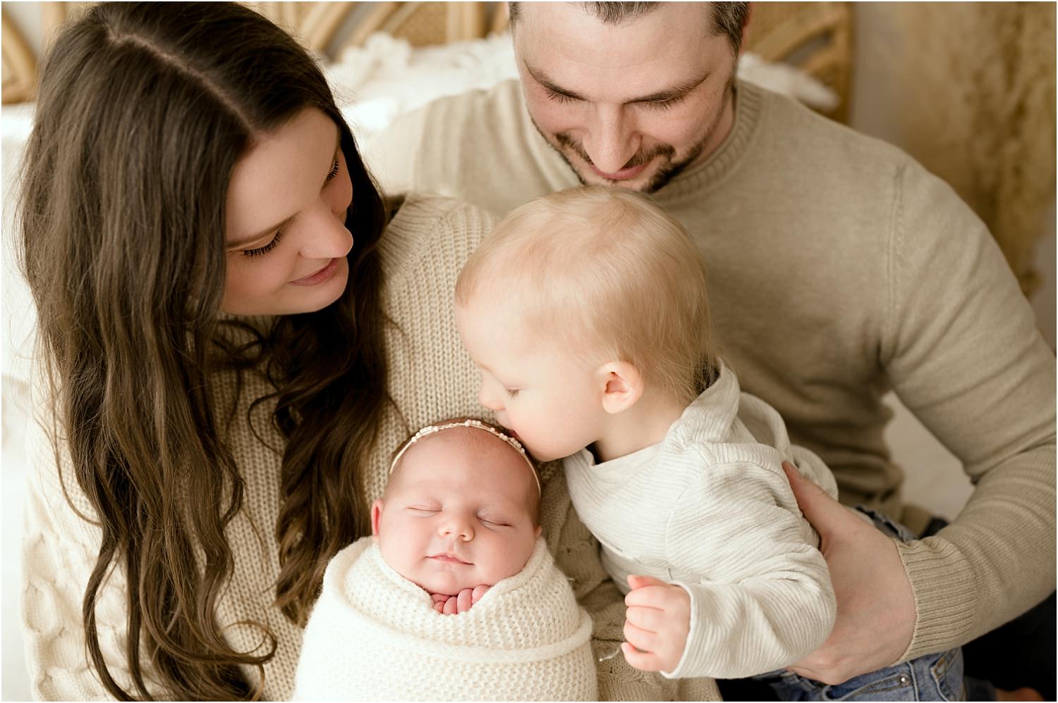 Including Family in Newborn Sessions