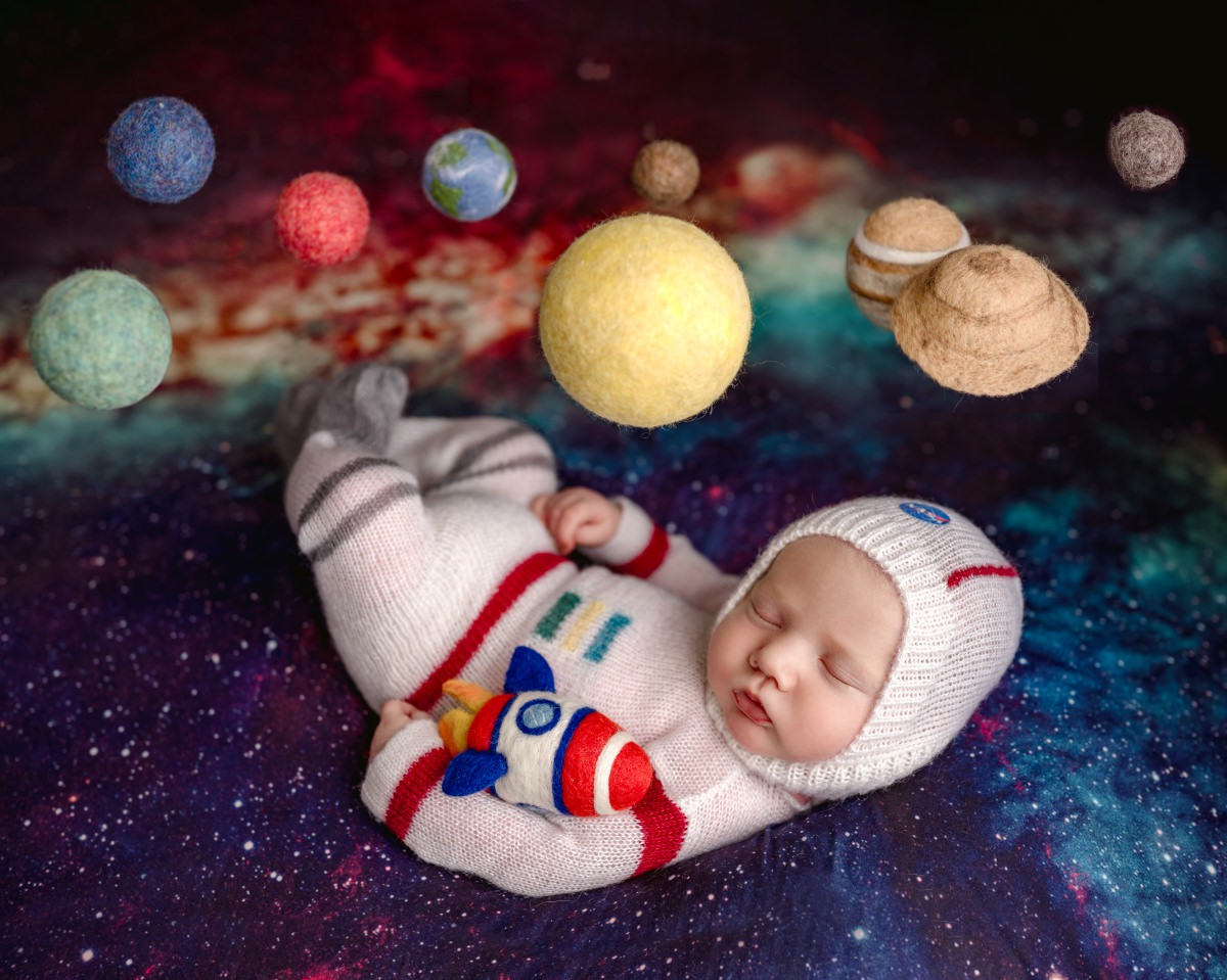 Newborn Astronaut | Harrison